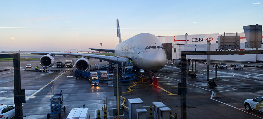 Flight With An A380